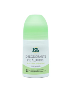 Desodorante Roll On de Alumbre aloe y neem 75 ml Sol Natural